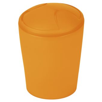 Abfalleimer Spirella Move - frosty orange - 5 Liter - Top-Produkte: Wäschekörbe, Duschvorhänge, WC-Deckel, Seifenspender, Duschbrausen, Badezimmerteppiche & mehr - Top-Marken: Spirella, Laufen, Diaqua, Grohe, Kleine Wolke & Co. - Fehr Badshop Schweiz