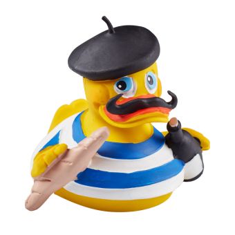 Badeente Diaqua "Au Vin" aus Naturkautschuk - Top-Produkte: Wäschekörbe, Duschvorhänge, WC-Deckel, Seifenspender, Duschbrausen, Badezimmerteppiche & mehr - Top-Marken: Spirella, Laufen, Diaqua, Grohe, Geberit , Kleine Wolke & Co. - Fehr Badshop Schweiz