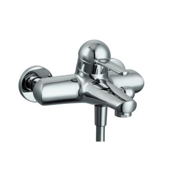 Bademischer Similor Kugler Milor AD 153 mm, mit Abstellverschraubungen 1/2" x 3/4" - Top-Produkte: Wäschekörbe, Duschvorhänge, WC-Deckel, Seifenspender, Duschbrausen & mehr - Top-Marken: Spirella, Laufen, Diaqua, Grohe & Co. - Fehr Badshop Schweiz