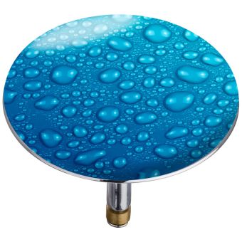 Badewannen-Stöpsel Wenko Waterdrops (XXL-Format) - Top-Produkte: Wäschekörbe, Duschvorhänge, WC-Deckel, Seifenspender, Duschbrausen, Badezimmerteppiche & mehr - Top-Marken: Spirella, Laufen, Diaqua, Grohe, Kleine Wolke & Co. - Fehr Badshop Schweiz