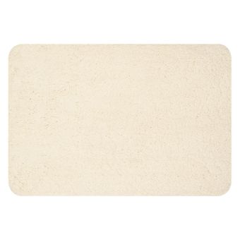Badteppich Spirella Lamb Natur 70x120 cm - superflauschig, rutschfest und weicher Hochflor für gemütliche Wohlfühlmomente im Badezimmer - Fehr Badshop Schweiz