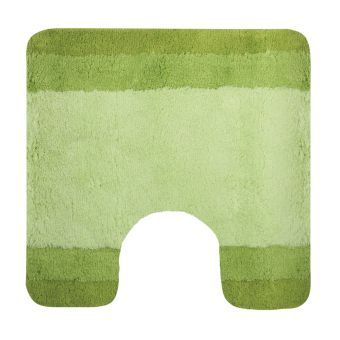 Badteppich mit WC-Ausschnitt Spirella Balance - kiwi - 55 x 55 cm - Top-Produkte: Wäschekörbe, WC-Deckel, WC-Bürsten, Duschbrausen, Badezimmerteppiche & mehr - Top-Marken: Kleine Wolke, Wenko, Hansgrohe, Geberit, Laufen & Co. - Fehr Badshop Schweiz