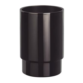 Mundspülbecher Spirella Nyo - titan black - Top-Produkte: Wäschekörbe, Duschvorhänge, WC-Deckel, Seifenspender, Duschbrausen, Badezimmerteppiche & mehr - Top-Marken: Spirella, Laufen, Diaqua, Hansgrohe, Geberit , Kleine Wolke & Co. - Fehr Badshop Schweiz