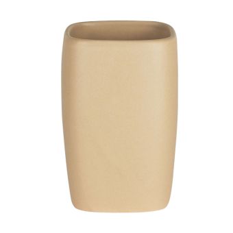 Mundspülbecher Spirella Retro - beige - Top-Produkte: Wäschekörbe, WC-Deckel, WC-Bürsten, Duschbrausen, Badezimmerteppiche, Spiegel & mehr - Top-Marken: Kleine Wolke, Sanilo, Wenko, Hansgrohe, Geberit, Diaqua, Laufen & Co. - Fehr Badshop Schweiz