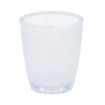 Mundspülbecher Spirella Toronto - clear/white - Top-Produkte: Wäschekörbe, WC-Deckel, Badezimmerteppiche, Duschvorhänge, Duschbrausen, WC-Bürsten, Badmöbel & mehr - Top-Marken: Kleine Wolke, Wenko, Grohe, Geberit, Hansgrohe & Co - Fehr Badshop Schweiz