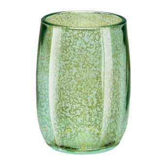 Mundspülbecher Kleine Wolke Mercury aus Glas, Farbe: evergreen - Top-Produkte: Wäschekörbe, Duschvorhänge, WC-Deckel, Seifenspender, Duschbrausen, Badteppiche & mehr - Top-Marken: Spirella, Laufen, Diaqua, Grohe, Kleine Wolke & Co. - Fehr Badshop Schweiz