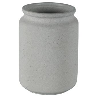 Mundspülbecher Spirella Cement aus Keramik (handgefertigt) - Top-Produkte: Wäschekörbe, Duschvorhänge, WC-Deckel, Duschbrausen, Badezimmerteppiche & mehr - Top-Marken: Spirella, Laufen, Diaqua, Grohe, Geberit , Kleine Wolke & Co. - Fehr Badshop Schweiz