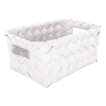 Aufbewahrungsbox Kleine Wolke Serena - weiss - Top-Produkte: Wäschekörbe, WC-Bürsten, Duschvorhänge, Seifenspender, Duschbrausen, Badteppiche - Marken: Spirella, Diaqua, Grohe, Geberit & Co. - Fehr Badshop Schweiz