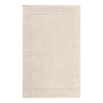 Badteppich Spirella Milu - beige - 50 x 80 cm - Top-Produkte: Wäschekörbe, Duschvorhänge, WC-Deckel, Seifenspender, Duschbrausen, Badezimmerteppiche & mehr - Top-Marken: Spirella, Laufen, Diaqua, Grohe, Geberit , Kleine Wolke & Co. - Fehr Badshop Schweiz