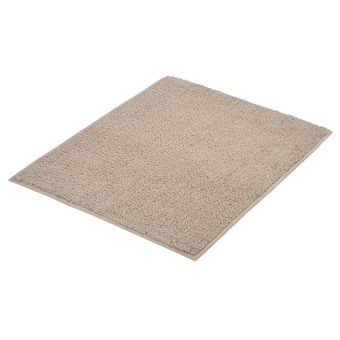 Badteppich Kleine Wolke Eco Care Chrissy mit Wendeoptik - natur - 55 x 65 cm - Top-Produkte: Wäschekörbe, WC-Deckel, Duschvorhänge, Duschbrausen, Badematten & mehr - Marken: Spirella, Wenko, Hansgrohe, Geberit, Diaqua, Laufen & Co. - Fehr Badshop Schweiz