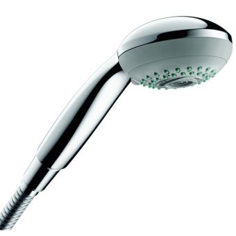 Handbrause Hansgrohe Crometta 85 Multi - verchromt - Top-Produkte: Wäschekörbe, Duschvorhänge, WC-Deckel, Seifenspender, Duschbrausen, Badezimmerteppiche & mehr - Top-Marken: Spirella, Laufen, Diaqua, Grohe, Kleine Wolke & Co. - Fehr Badshop Schweiz