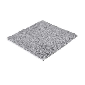Badteppich Dana - silbergrau - 60x60 cm - Top-Produkte: Wäschekörbe, WC-Bürsten, Duschvorhänge, Seifenspender, Duschbrausen, Badteppiche - Marken: Spirella, Diaqua, Grohe, Geberit & Co. - Fehr Badshop Schweiz