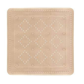 Duschwanneneinlage Kleine Wolke Arosa - beige - 55 x 55 cm - Top-Produkte: Wäschekörbe, Duschvorhänge, WC-Deckel, Duschbrausen, Badezimmerteppiche & mehr - Top-Marken: Spirella, Laufen, Diaqua, Grohe, Geberit , Kleine Wolke & Co. - Fehr Badshop Schweiz