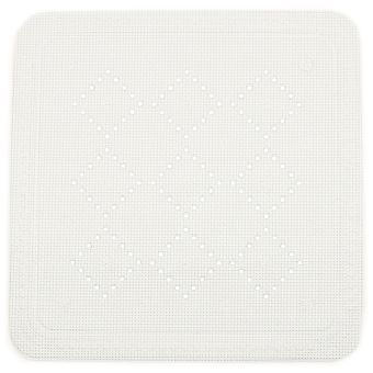 Spirella Duschwanneneinlage Alaska weiss 55 × 55 cm - rutschfest durch starke Saugnäpfe - Fehr Badshop Schweiz