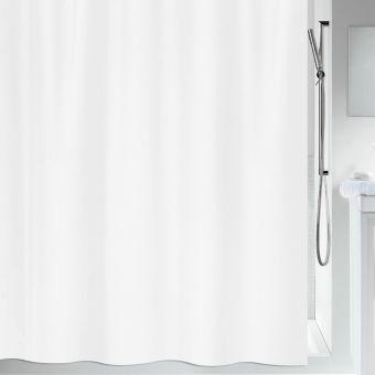 Spirella Duschvorhang Primo Bioactive mit Anti-Schimmel-Effekt - 180 x 180 cm - Top-Produkte: Wäschekörbe, Duschvorhänge, WC-Deckel, Seifenspender, Duschbrausen & mehr - Top-Marken: Spirella, Laufen, Diaqua, Grohe & Co. - Fehr Badshop Schweiz