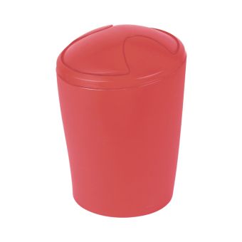 Abfalleimer Spirella Move - frosty red - 2 Liter - Top-Produkte: Wäschekörbe, Duschvorhänge, WC-Deckel, Seifenspender, Duschbrausen, Badezimmerteppiche & mehr - Top-Marken: Spirella, Laufen, Diaqua, Grohe, Kleine Wolke & Co. - Fehr Badshop Schweiz