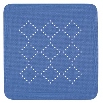 Duschwanneneinlage Spirella Alaska - stahlblau - 55 x 55 cm - Produkte: Wäschekörbe, WC-Deckel, Duschbrausen, Duschvorhänge, WC-Bürsten, Badezimmerteppiche, Badmöbel & mehr - Marken: Spirella, Wenko, Laufen, Geberit, Grohe & Co - Fehr Badshop Schweiz