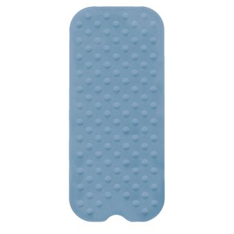 Badewanneneinlage Kleine Wolke Eco Living Formosa - stahlblau - 40 x 90 cm - Top-Produkte: Wäschekörbe, WC-Deckel, WC-Bürsten, Duschvorhänge, Duschbrausen & mehr - Top-Marken: Spirella, Sanilo, Wenko, Hansgrohe, Geberit, Laufen, & Co. - Fehr Badshop Schwe