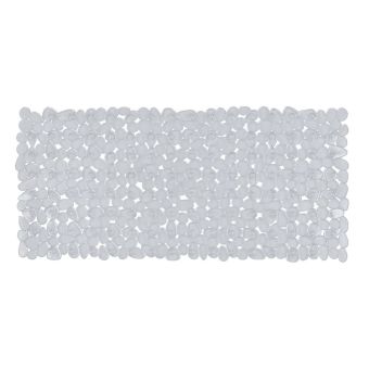 Badewanneneinlage Spirella Riverstone - transparent - 75 x 36 cm - Top-Produkte: Wäschekörbe, WC-Deckel, WC-Bürsten, Duschbrausen, Badezimmerteppiche & mehr - Top-Marken: Kleine Wolke, Wenko, Hansgrohe, Geberit, Laufen & Co. - Fehr Badshop Schweiz