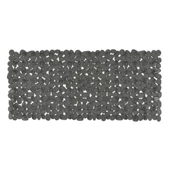 Badewanneneinlage Spirella Riverstone - dunkelgrau - 75 x 36 cm - Top-Produkte: Wäschekörbe, WC-Deckel, WC-Bürsten, Duschbrausen, Badezimmerteppiche & mehr - Top-Marken: Kleine Wolke, Sanilo, Wenko, Hansgrohe, Geberit, Laufen & Co. - Fehr Badshop Schweiz