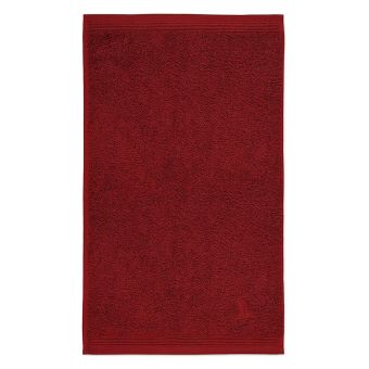 Gästetuch Möve Superwuschel - ruby - 30 x 50 cm - Top-Produkte: Wäschekörbe, Duschvorhänge, WC-Deckel, Seifenspender, Duschbrausen, Badezimmerteppiche & mehr - Top-Marken: Spirella, Laufen, Diaqua, Grohe, Kleine Wolke & Co. - Fehr Badshop Schweiz