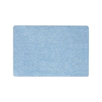Badteppich Spirella Gobi - hellblau - 40 x 60 cm - weiche, rutschfeste Badematte mit meliertem Flor für gemütliche Wohlfühlmomente im Badezimmer - Fehr Badshop Schweiz