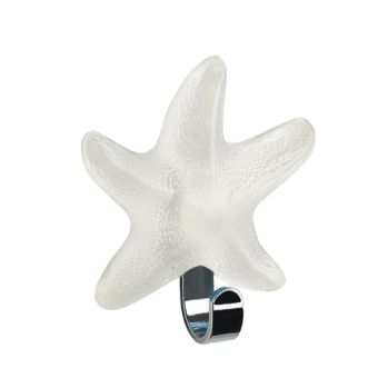 Klebehaken Spirella Starfish aus Kunststoff - Top-Produkte: Wäschekörbe, Duschvorhänge, WC-Deckel, Seifenspender, Duschbrausen, Badezimmerteppiche & mehr - Top-Marken: Spirella, Laufen, Diaqua, Grohe, Geberit , Kleine Wolke & Co. - Fehr Badshop Schweiz