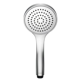 Handbrause KWC FIT-S in Chrom - kraftvoller Duschstrahl - passend zu allen Standard-Brauseschläuchen - Fehr Badshop Schweiz