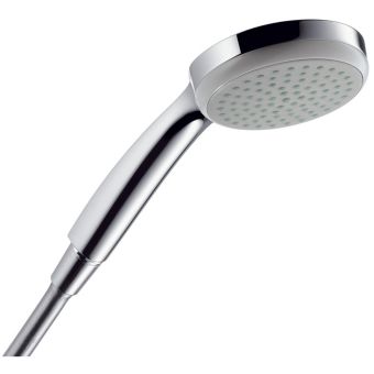 Handbrause Hansgrohe Croma 100 1jet, verchromt - Top-Produkte: Wäschekörbe, Duschvorhänge, WC-Deckel, Seifenspender, Duschbrausen, Badezimmerteppiche & mehr - Top-Marken: Spirella, Laufen, Diaqua, Grohe, Geberit , Kleine Wolke & Co. - Fehr Badshop Schweiz