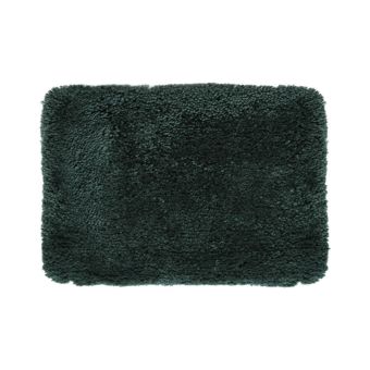 Badteppich Spirella Highland (superflauschig) - dark-green - 55 x 65 cm