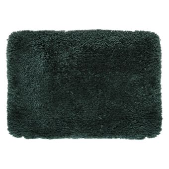 Badteppich Spirella Highland (superflauschig) - dark-green - 70 x 120 cm