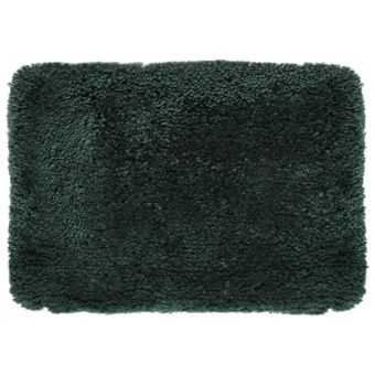 Badteppich Spirella Highland (superflauschig) - dark-green - 80 x 150 cm