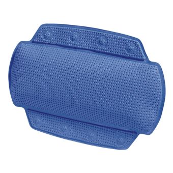 Nackenkissen Spirella Alaska - stahlblau - 32 x 23 cm - Top-Produkte: Wäschekörbe, WC-Deckel, Duschbrausen, Duschvorhänge, Badteppiche, Kosmetikspiegel & mehr - Marken: Spirella, Wenko, Laufen, Geberit, Sanilo, Diaqua, Neoperl & Co - Fehr Badshop Schweiz