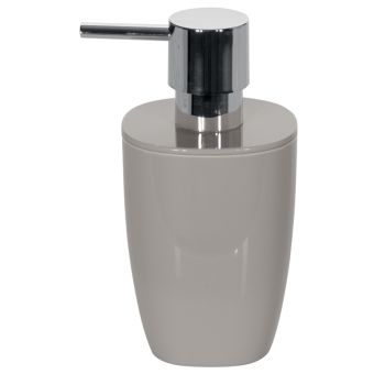 Seifenspender Spirella Pure - taupe - Top-Produkte: Wäschekörbe, Duschvorhänge, WC-Deckel, Seifenspender, Duschbrausen & mehr - Top-Marken: Spirella, Laufen, Diaqua, Grohe, Kleine Wolke & Co. - Fehr Badshop Schweiz