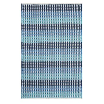 Badteppich Spirella Cone - blue - 50 x 80 cm