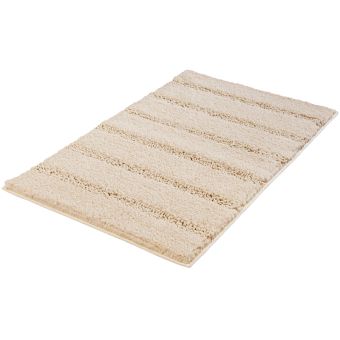 Badteppich Kleine Wolke Monrovia - sandbeige - 60 x 100 cm - Top-Produkte: Wäschekörbe, WC-Deckel, WC-Bürsten, Duschvorhänge, Duschbrausen & mehr - Top-Marken: Spirella, Sanilo, Wenko, Hansgrohe, Geberit, Laufen, & Co. - Fehr Badshop Schweiz