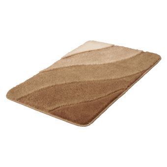 Badteppich Kleine Wolke Serenade - taupe - 60 x 90 cm - Top-Produkte: Wäschekörbe, WC-Deckel, Duschbrausen, Duschvorhänge, Kosmetikspiegel & mehr - Top-Marken: Spirella, Wenko, Laufen, Geberit, Diaqua, Sanilo, Hansgrohe & Co. - Fehr Badshop Schweiz