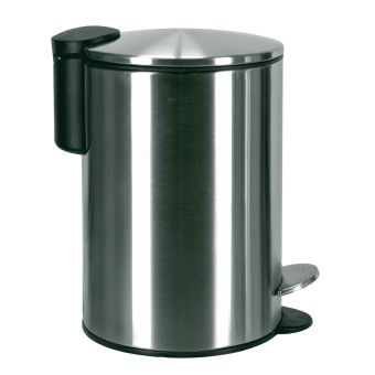 Treteimer Kleine Wolke Silence - chrom - 3 Liter - Top-Produkte: Wäschekörbe, WC-Deckel, Duschbrausen, Badezimmerteppiche, Kosmetikspiegel & mehr - Top-Marken: Spirella, Sanilo, Wenko, Hansgrohe, Geberit, Diaqua, Laufen & Co. - Fehr Badshop Schweiz