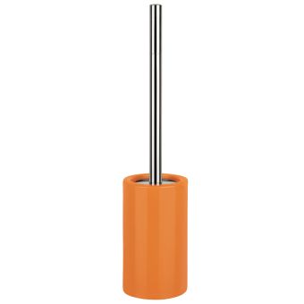 WC-Bürste Spirella Tube - orange - Top-Produkte: Wäschekörbe, Duschvorhänge, WC-Deckel, Seifenspender, Duschbrausen, Badezimmerteppiche & mehr - Top-Marken: Spirella, Laufen, Diaqua, Grohe, Geberit , Kleine Wolke & Co. - Fehr Badshop Schweiz