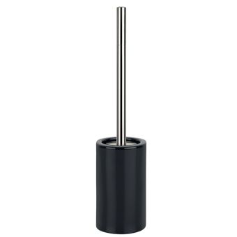 WC-Bürste Spirella Tube - black - Top-Produkte: Wäschekörbe, Duschvorhänge, WC-Deckel, Seifenspender, Duschbrausen, Badezimmerteppiche & mehr - Top-Marken: Spirella, Laufen, Diaqua, Grohe, Geberit , Kleine Wolke & Co. - Fehr Badshop Schweiz