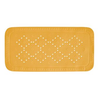 Badewanneneinlage Spirella Alaska - orange - 91 x 36 cm- Top-Produkte: Wäschekörbe, Duschvorhänge, WC-Deckel, Seifenspender, Duschbrausen, Badezimmerteppiche & mehr - Top-Marken: Spirella, Laufen, Diaqua, Grohe, Kleine Wolke & Co. - Fehr Badshop Schweiz