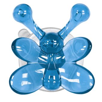 Saughaken Kleine Wolke Butterfly Lisa - türkis - Top-Produkte: Wäschekörbe, WC-Deckel, Duschbrausen, Duschvorhänge, WC-Bürsten, Badezimmerteppiche & mehr - Top-Marken: Spirella, Wenko, Laufen, Sanilo, Geberit, Diaqua, Grohe & Co. - Fehr Badshop Schweiz