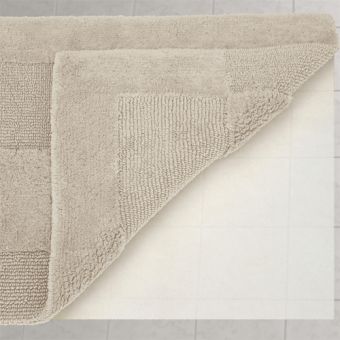 Antirutschmatte Kleine Wolke - zuschneidbar - weiss - 70 x 120 cm - Top-Produkte: Wäschekörbe, WC-Deckel, Duschvorhänge, Duschbrausen, Schminkspiegel & mehr - Marken: Spirella, Wenko, Sanilo, Hansgrohe, Geberit, Diaqua, Laufen & Co. - Fehr Badshop Schweiz