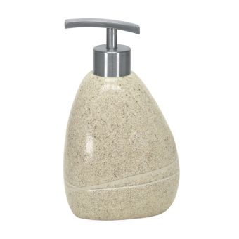 Seifenspender Kleine Wolke Stones - sandbeige - Top-Produkte: Wäschekörbe, WC-Deckel, Duschbrausen, Duschvorhänge, Badezimmerteppiche, Kosmetikspiegel & mehr - TopMarken: Spirella, Wenko, Laufen, Geberit, Diaqua, Neoperl & Co. - Fehr Badshop Schweiz