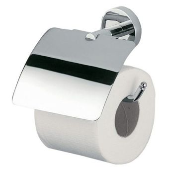 WC-Papierhalter Inda Forum zum Schrauben, aus Messing verchromt - Top-Produkte: Wäschekörbe, Duschvorhänge, WC-Deckel, Seifenspender, Duschbrausen, Badteppiche & mehr - Top-Marken: Spirella, Laufen, Diaqua, Grohe, Kleine Wolke & Co. - Fehr Badshop Schweiz