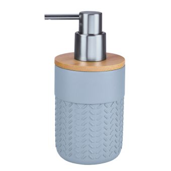 Seifenspender Kleine Wolke Dash - iceblue - Top-Produkte: Wäschekörbe, WC-Deckel, WC-Besen, Duschvorhänge, Duschbrausen, Kosmetikspiegel & mehr - Top-Marken: Spirella, Sanilo, Wenko, Hansgrohe, Kleine Wolke, Geberit & Co. - Fehr Badshop Schweiz