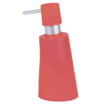 Seifenspender Spirella Move - frosty red - Top-Produkte: Wäschekörbe, Duschvorhänge, WC-Deckel, Seifenspender, Duschbrausen, Badezimmerteppiche & mehr - Top-Marken: Spirella, Laufen, Diaqua, Hansgrohe, Geberit , Kleine Wolke & Co. - Fehr Badshop Schweiz