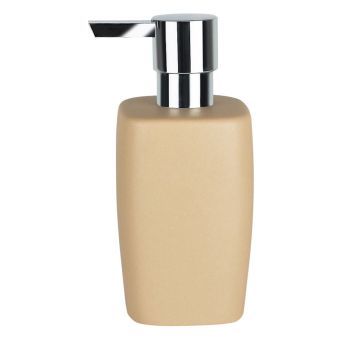 Seifenspender Spirella Retro - beige - Top-Produkte: Wäschekörbe, WC-Deckel, WC-Bürsten, Duschbrausen, Badezimmerteppiche, Spiegel & mehr - Top-Marken: Kleine Wolke, Sanilo, Wenko, Hansgrohe, Geberit, Diaqua, Laufen & Co. - Fehr Badshop Schweiz