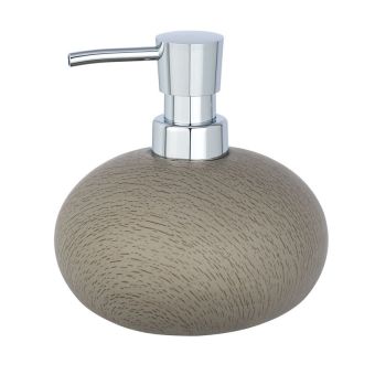 Seifenspender Wenko Joy aus Zement, taupe - Top-Produkte: Wäschekörbe, Duschvorhänge, WC-Deckel, Seifenspender, Duschbrausen, Badezimmerteppiche & mehr - Top-Marken: Spirella, Laufen, Diaqua, Hansgrohe, Geberit , Kleine Wolke & Co. - Fehr Badshop Schweiz