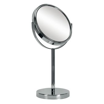 Kosmetikspiegel Kleine Wolke Base Mirror, 5-fache Vergrösserung, aus Metall verchromt & Glas - Top-Produkte: Wäschekörbe, Duschvorhänge, WC-Deckel, Seifenspender, Duschbrausen & mehr - Top-Marken: Spirella, Laufen, Diaqua & Co. - Fehr Badshop Schweiz